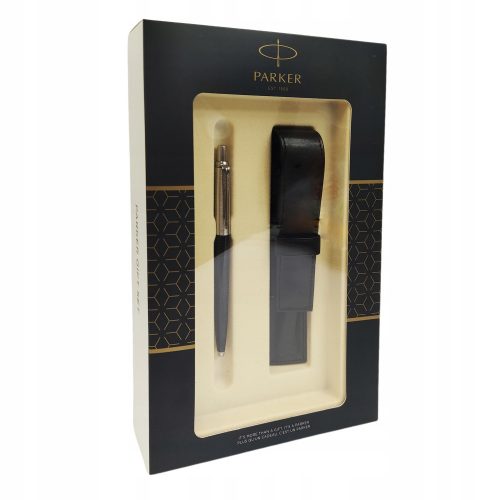  PENNA A SFERA JOTTER NERA + CUSTODIA PARKER SET REGALO