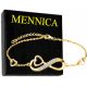  MENNICA BYDGOSKA Bracciale Infinity Heart in oro