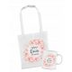  Borsa Auntie Best Auntie + set di tazze