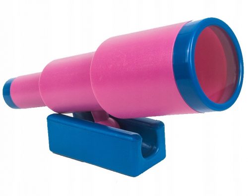 Telescopio LUX per bambini nel parco giochi JF, rosa e blu