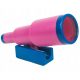 Telescopio LUX per bambini nel parco giochi JF, rosa e blu