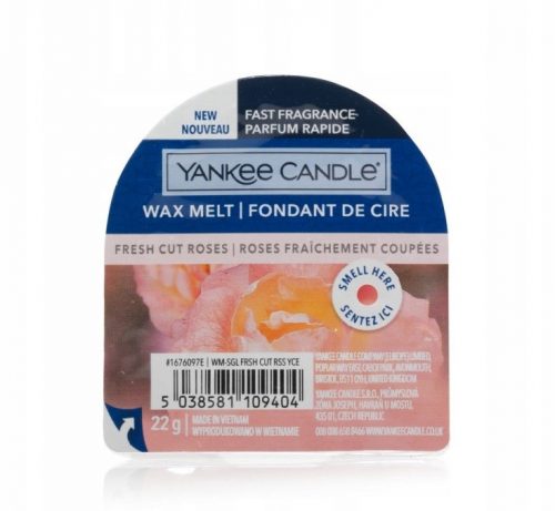  Rose recise fresche di cera Yankee Candle