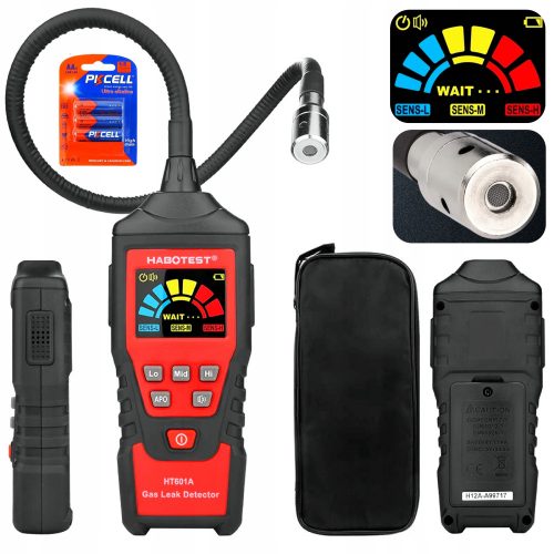 Rilevatore di fughe di gas Habotest HT601A con allarme