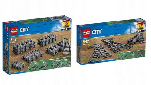  LEGO City 60205 Tracce