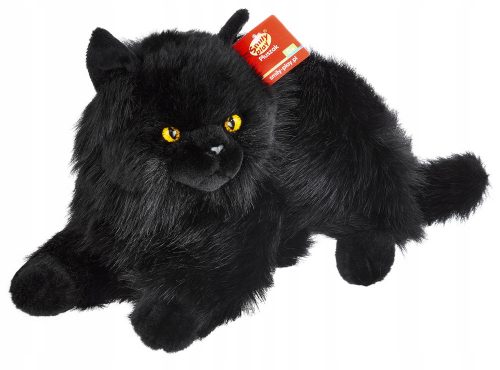  Smily Play mascotte gatto nero sdraiato 85135