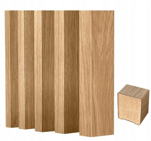 Pannello decorativo E-Lamele 2,8 cm x 275 cm Pannello MDF