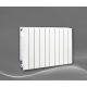 Radiatore Faral 1169 W in alluminio bianco 800 x 580 x 95 mm - attacco laterale