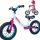  NICEKIDS 1199WP 12" Balance Bike Bianco, Blu, Rosa