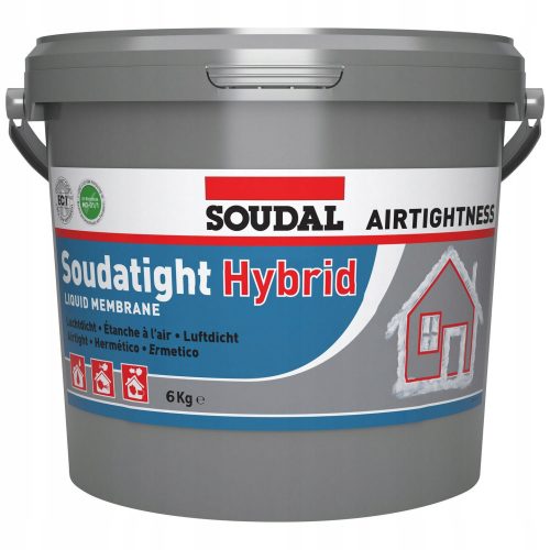 Soudal Soudatight Membrana liquida ibrida, grigia 6 kg