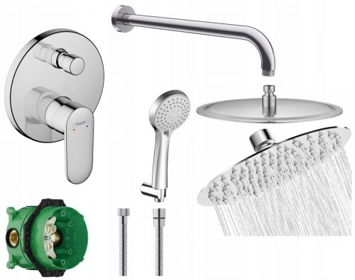 Rubinetto vasca monocomando a parete Hansgrohe VERNIS BLEND, cromo