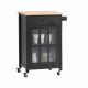  SoBuy FKW98-SCH carrello da cucina 63x46x88 cm nero