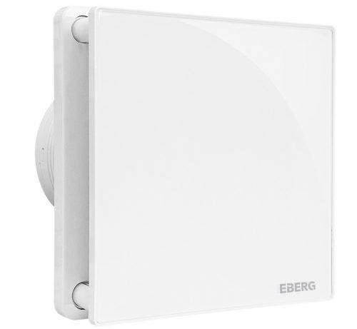 Ventilatore da bagno EBERG EVO 100HT Pannello in vetro 100 mm