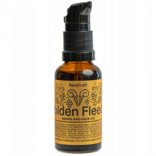 Olio da barba RareCraft Golden Fleece