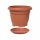  Vaso da fiori Prosperplast 45 cm x 45 x 35 cm diametro 45 cm plastica tonalità arancio