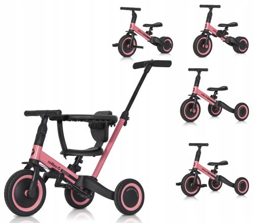  Bici senza pedali Colibro Tremix UP 8", rosa