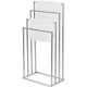 Barra free standing Framado nei toni del grigio e dell'argento