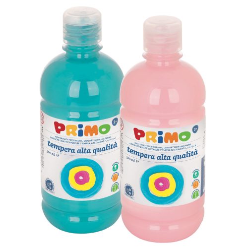  Colori a tempera Primo 6 pz. x 500 ml