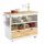  SoBuy mobile da cucina bianco 55 x 110 x 91 cm colore frontale: faggio chiaro