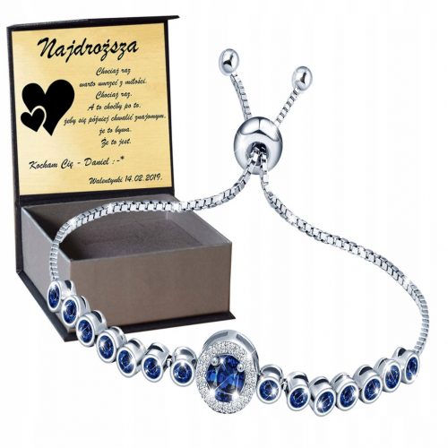  Bracciale Celebrity in argento Regalo in argento 925