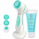  Lumineo Brush pennello viso bianco e blu + gel