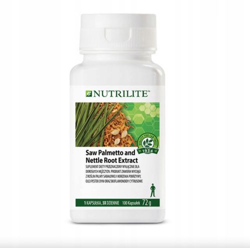 SEGA PALMETTO NUTRILITE AMWAY SUPL. DIETA 100 KAP