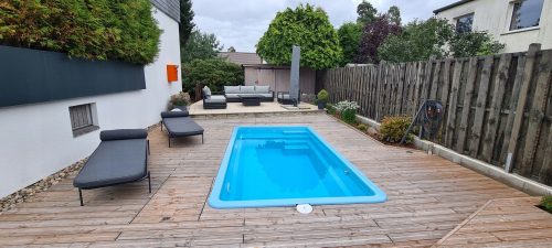 PiscineFactory Group Piscina con struttura rettangolare 450 x 240 cm