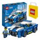  LEGO City 60312 Auto della Polizia + Busta di carta LEGO 6315786 giallo 24x8x18 cm