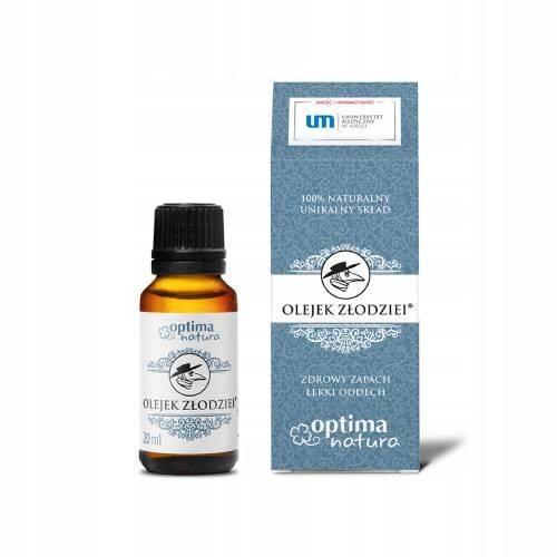  OPTIMA NATURA Olio Ladri, per camino, per bagno, 20 ml