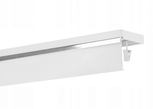 Bastone per tende da soffitto GALAXY con copertura in alluminio, 300 cm.