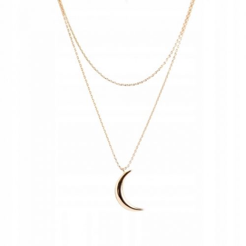  Collana doppia con la luna ANIA KRUK