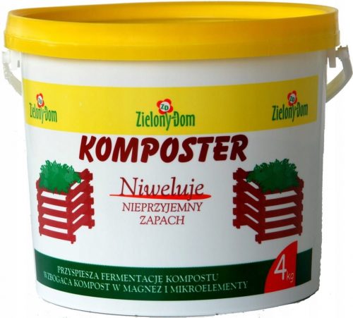 Concime organico naturale Zielony Dom polvere 4 kg 4,5 l