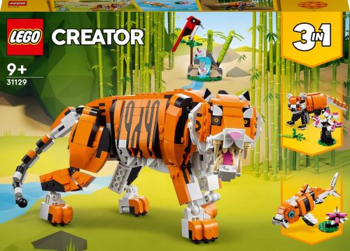  LEGO Creator 3 in 1 31129 Tigre Maestosa