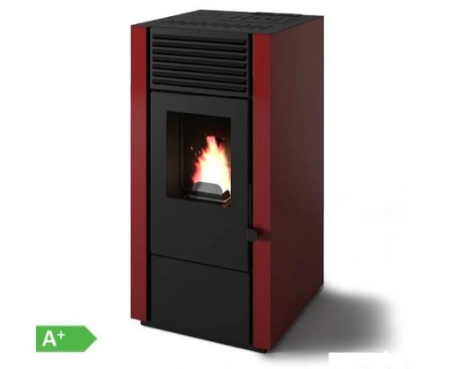  Stufa a pellet monofunzione in acciaio Eva Calor, 9 kW