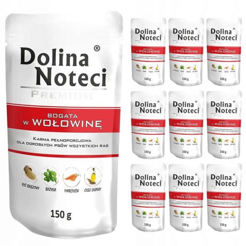  Dolina Noteci Premium Ricca di Manzo 10x150g