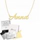  Collana Con Nome Anna Placca In Argento