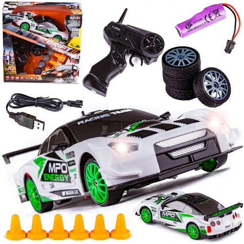  Auto da drift HB Toys II 4WD 1:24 bianca