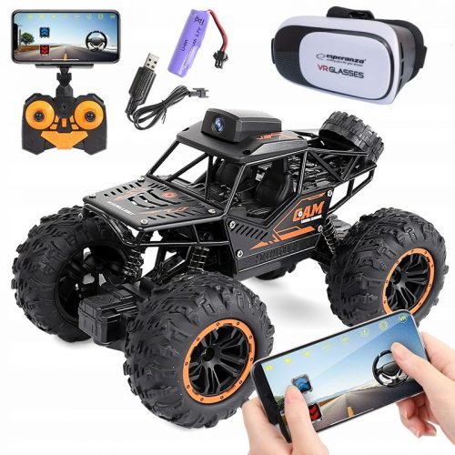  Auto telecomandata AIG Rock Crawler con telecamera