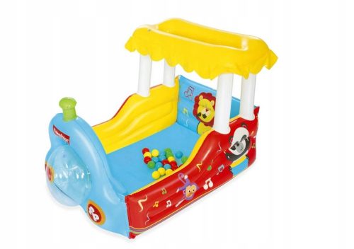 Bestway Fisher-Price Treno con palline gonfiabili 132x94x89