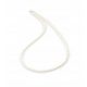  Collana in corallo bianco naturale, palline da 4mm