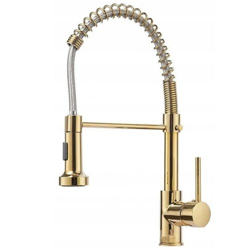 Rubinetto lavabo freestanding PDS Premium Exclusive + oro