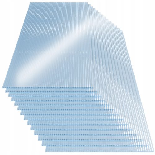 Lastre alveolari in policarbonato Gardebruk 121 m x 60,5 cm x 4 mm