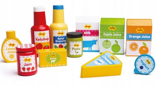  BigJigs Food set II negozio di giochi per bambini - 11 elementi