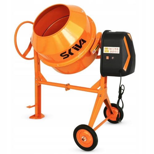 Betoniera Skiva SW-200 arancione 200 l