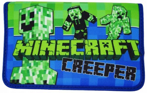  Astuccio MINECRAFT! Steve Alex Creeper! Nuovo!