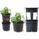  Vaso da fiori Prosperplast 29,5 cm x 29,5 x 23,6 cm diametro 29,5 cm plastica nera