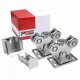 Ruote del cancello - Set Carrelli per Cancelli Scorrevoli 80x80