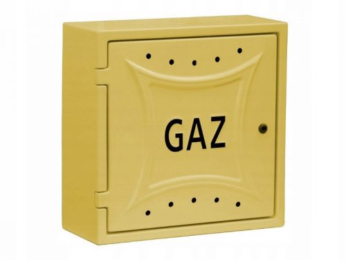 ARMADIO GAS BOX G63 60 x 60 x 25 GIALLO GAS