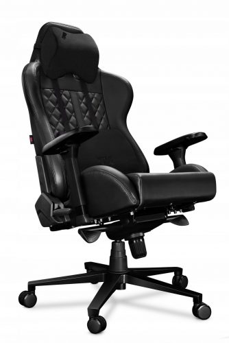  Sedia da gaming Yumisu 2050, ecopelle nera