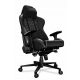  Sedia da gaming Yumisu 2050, ecopelle nera