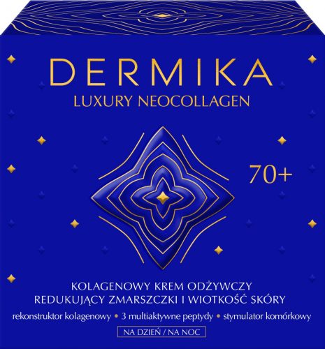  Dermika Luxury Neocollagen crema viso antietà 70+ giorno e notte 50 ml